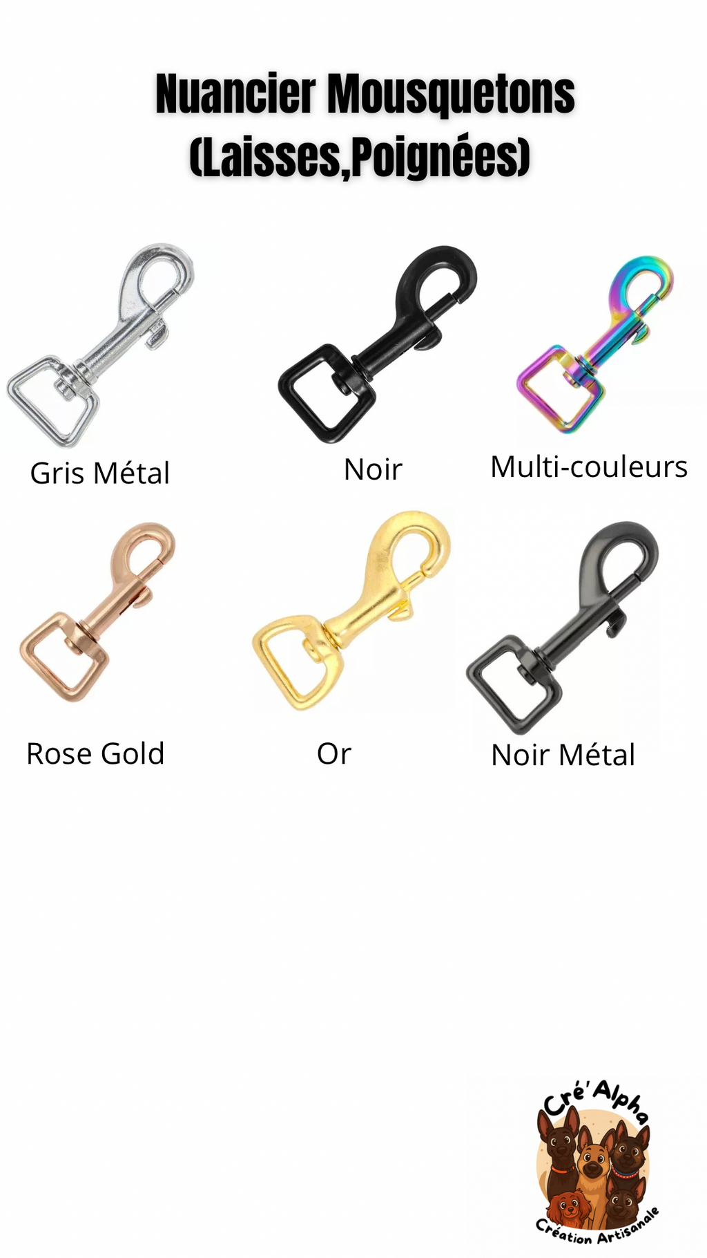 Laisse Multi positions Biothane 🌀