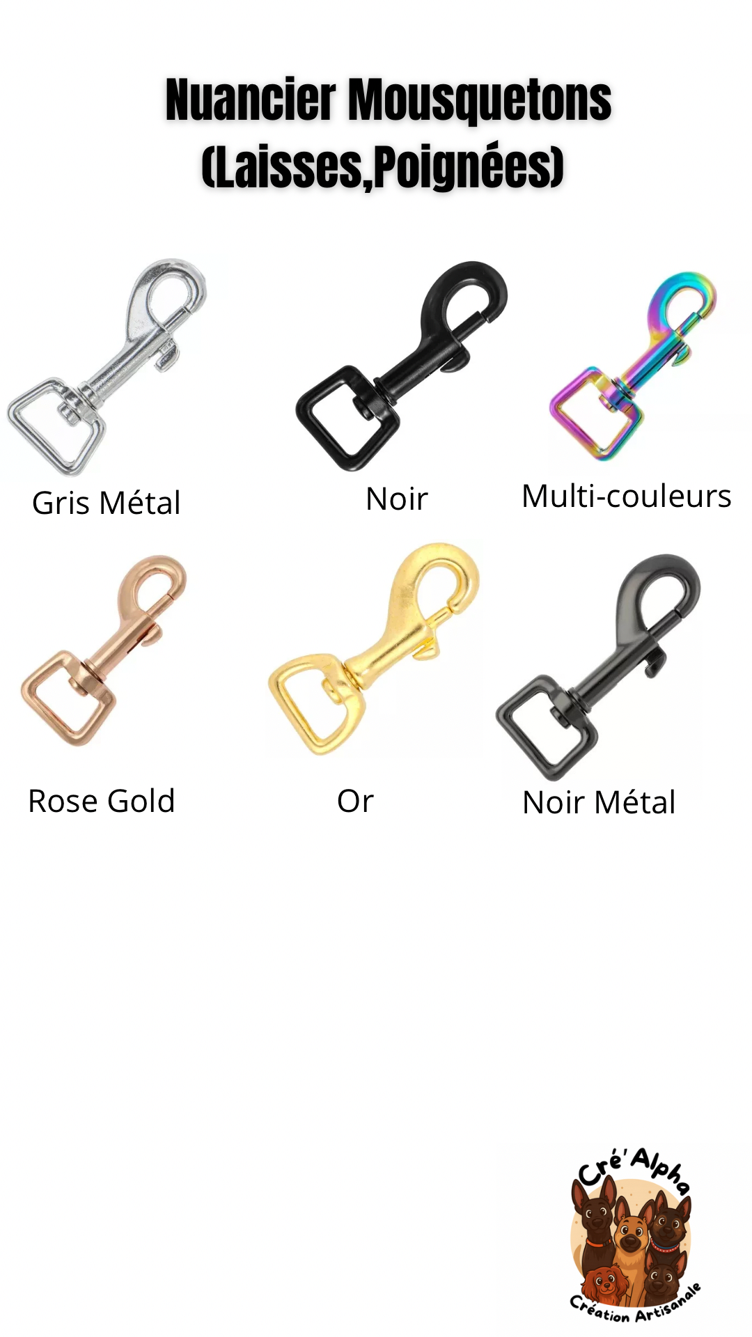 Laisse Multi positions Biothane 🌀